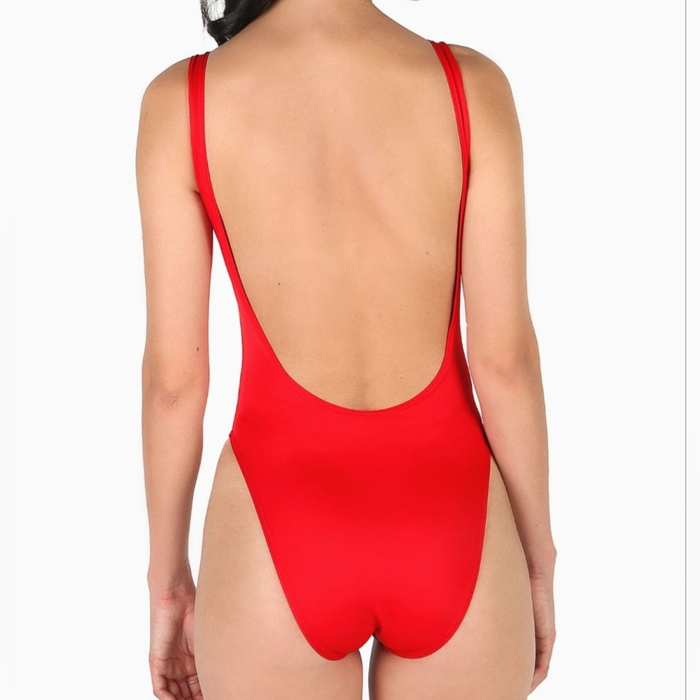 Blackmilk Red Pamela Suit S